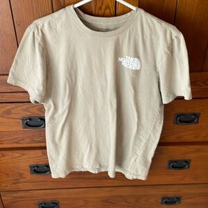 North-face tan Men’s T-Shirt.